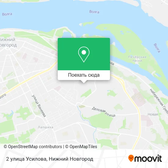 Карта 2 улица Усилова