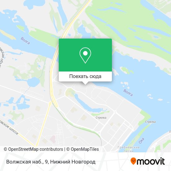 Карта Волжская наб., 9