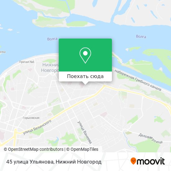Карта 45 улица Ульянова