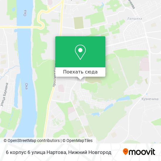 Нартова 6 карта