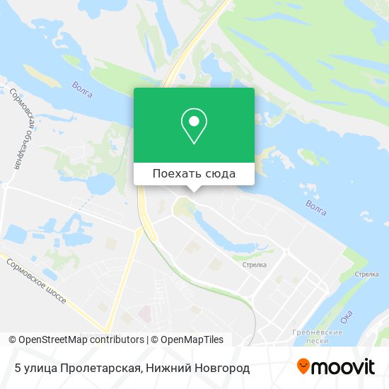 Карта 5 улица Пролетарская