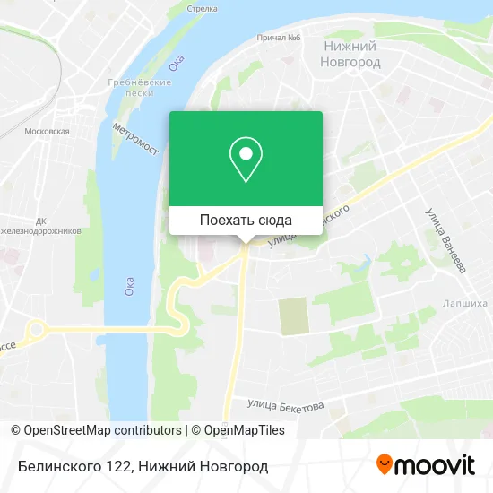 Карта Белинского 122