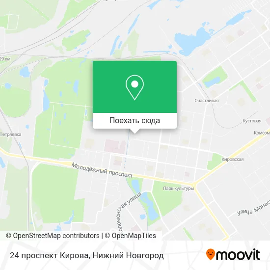 Карта 24 проспект Кирова