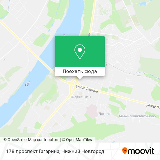 Карта 178 проспект Гагарина