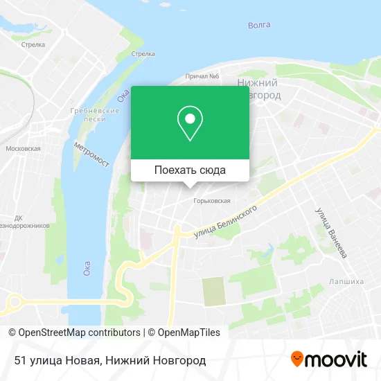 Карта 51 улица Новая