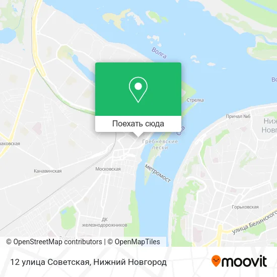 Карта 12 улица Советская