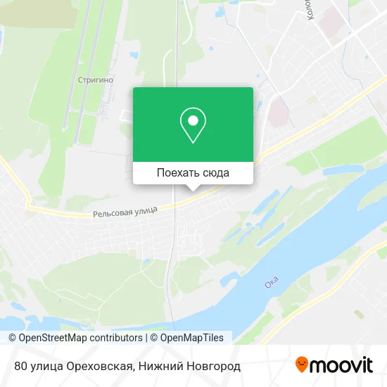 Карта 80 улица Ореховская