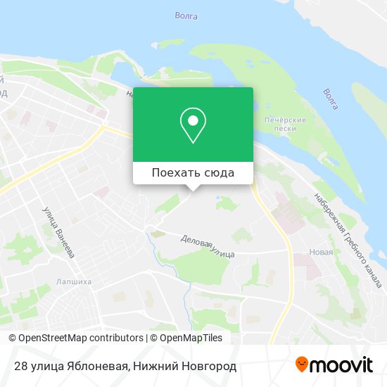 Карта 28 улица Яблоневая