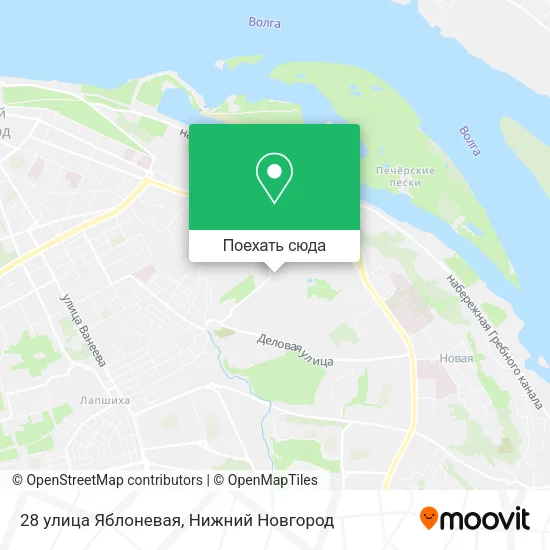 Карта 28 улица Яблоневая