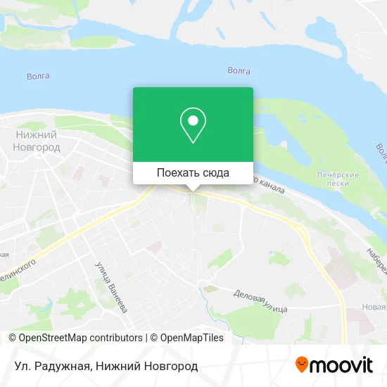 Карта Ул. Радужная
