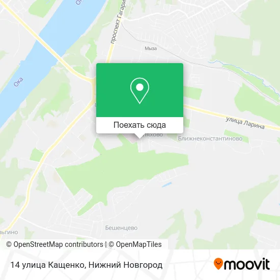 Карта 14 улица Кащенко