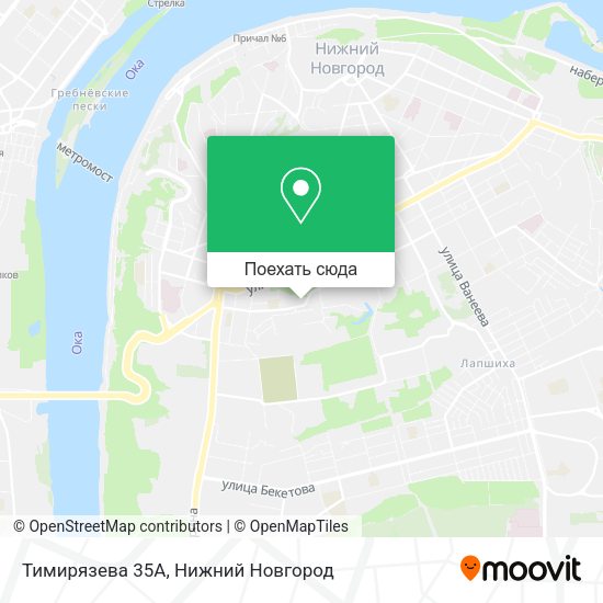 Карта Тимирязева 35А
