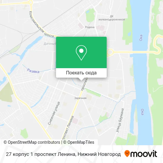 Карта 27 корпус 1 проспект Ленина