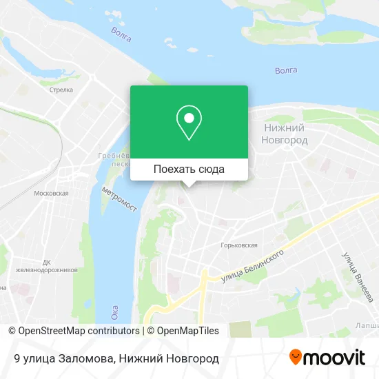 Карта 9 улица Заломова