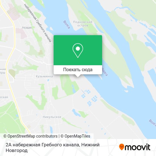Карта 2А набережная Гребного канала