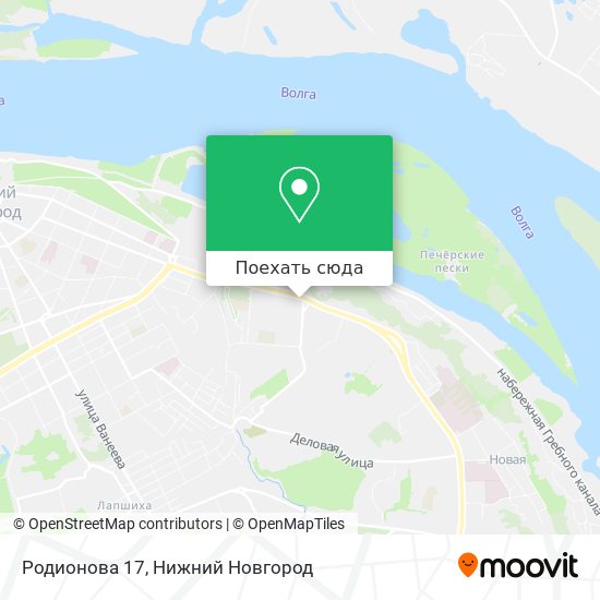 Карта Родионова 17