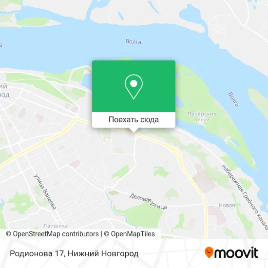 Карта Родионова 17