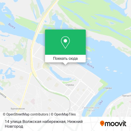 Карта 14 улица Волжская набережная