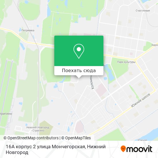 Карта 16А корпус 2 улица Мончегорская