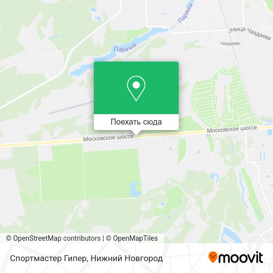 Карта Спортмастер Гипер
