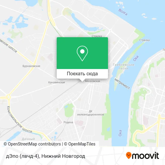 Карта дЭпо (лвчд-4)