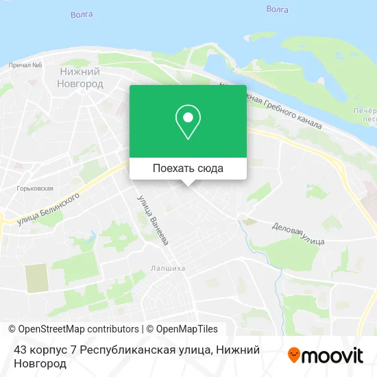 Карта 43 корпус 7 Республиканская улица