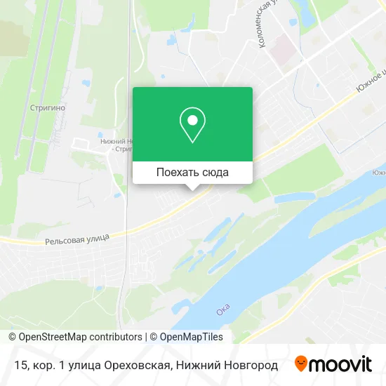 Карта 15, кор. 1 улица Ореховская