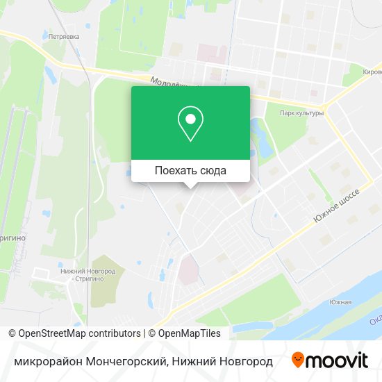 Карта микрорайон Мончегорский