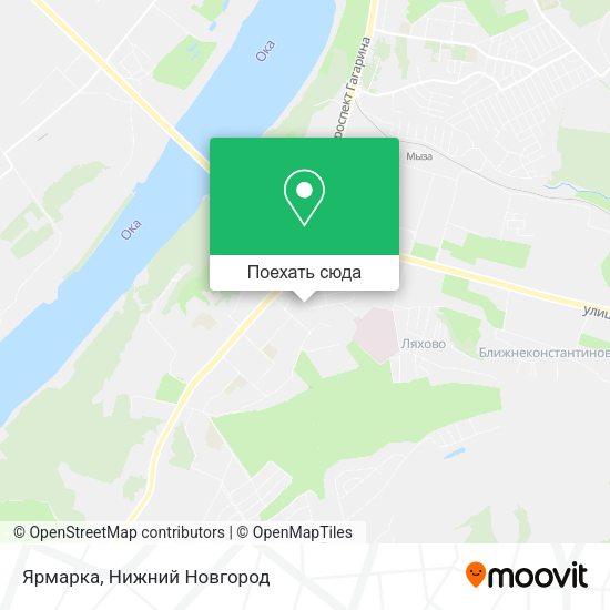 Карта Ярмарка