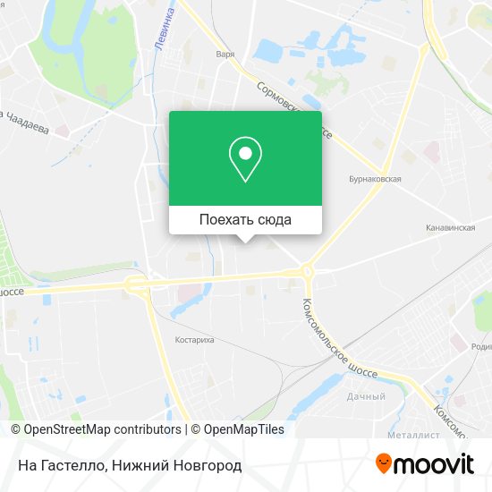 Карта На Гастелло