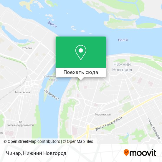 Карта Чинар