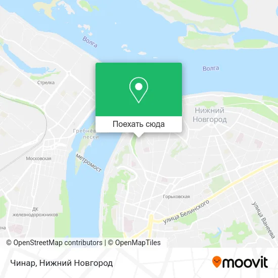 Карта Чинар