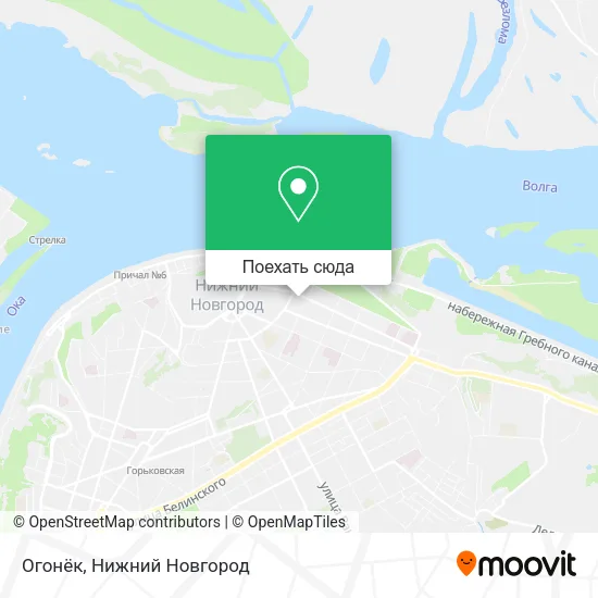 Карта Огонёк
