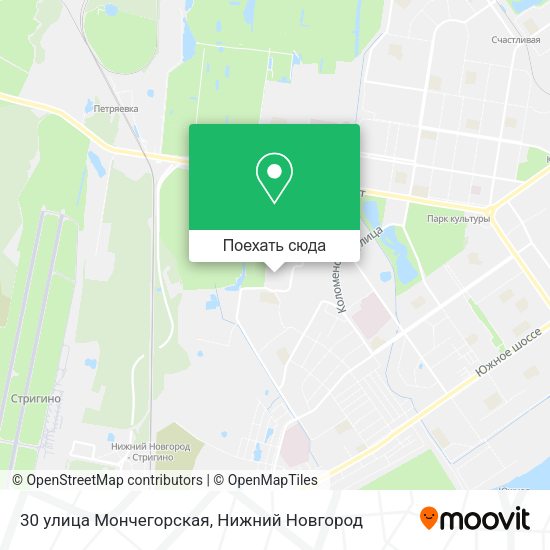 Карта 30 улица Мончегорская