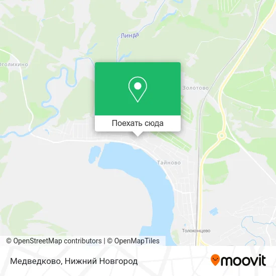 Карта Медведково