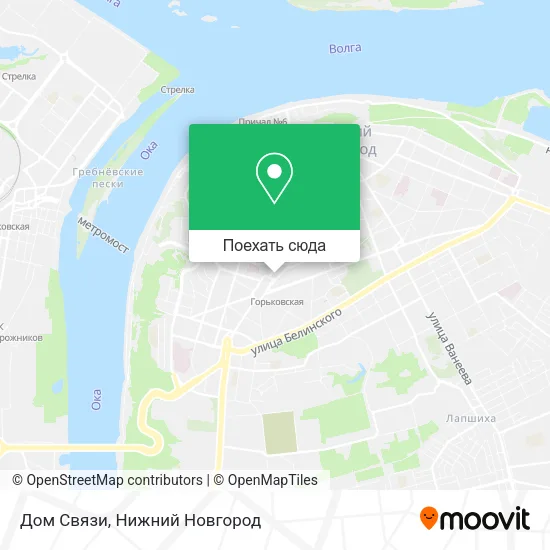 Карта Дом Связи