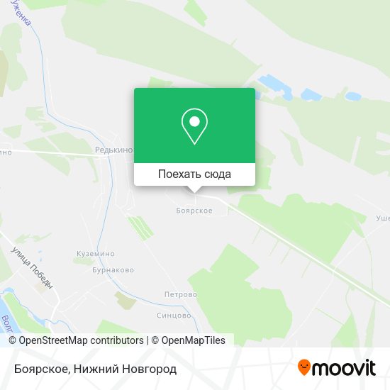 Карта Боярское
