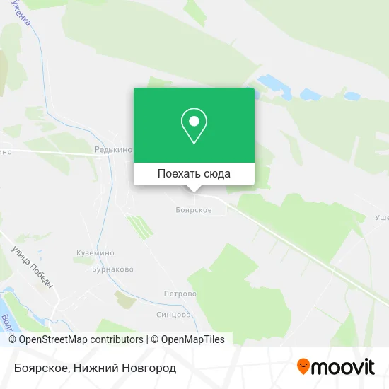 Карта Боярское