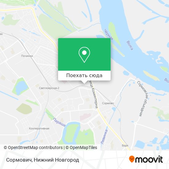 Карта Сормович