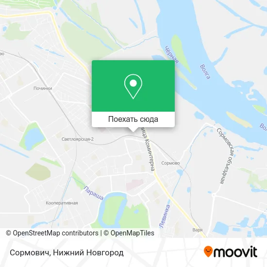 Карта Сормович