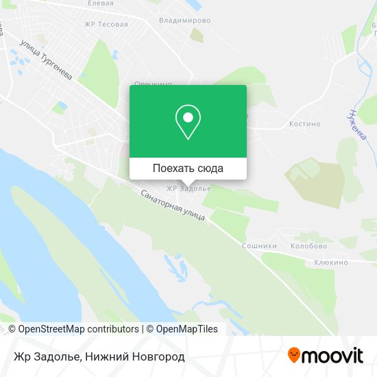 Карта Жр Задолье