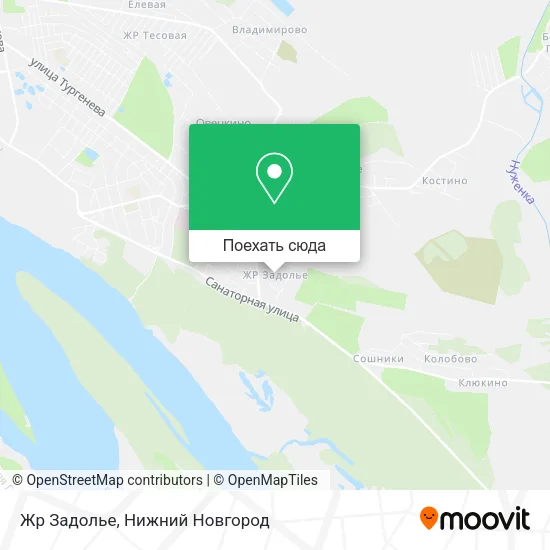 Карта Жр Задолье