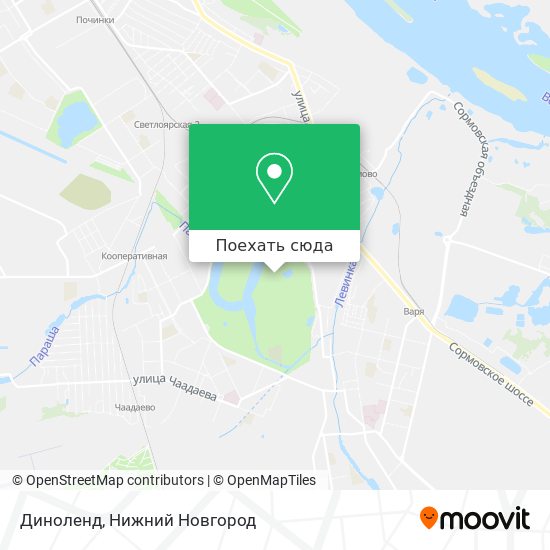 Карта Диноленд