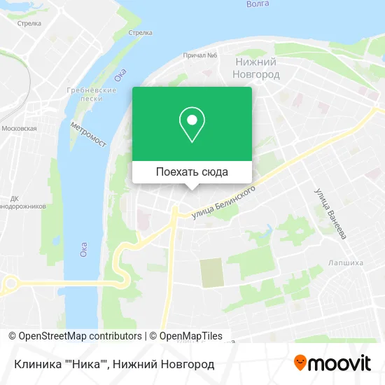 Карта Клиника ""Ника""