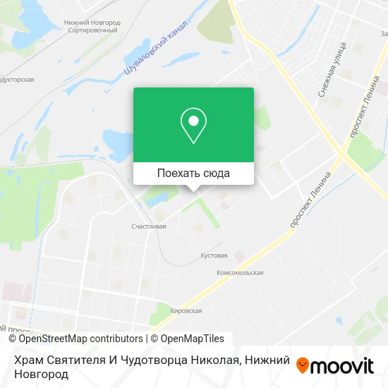 Карта Храм Святителя И Чудотворца Николая