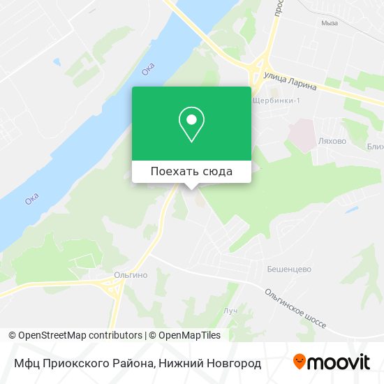 Карта нижнего новгорода щербинки 2