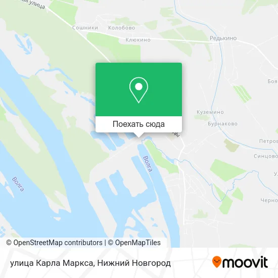 Карта улица Карла Маркса