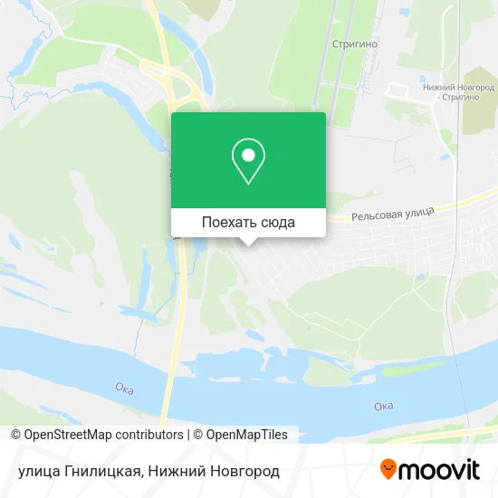 Карта улица Гнилицкая