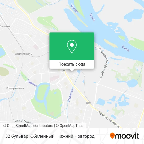 Карта 32 бульвар Юбилейный