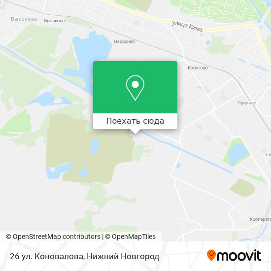 Карта 26 ул. Коновалова